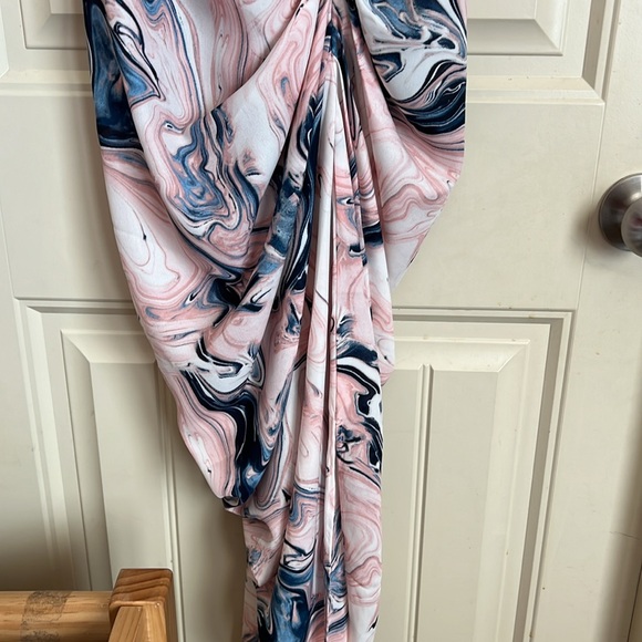 NWOT In The Blues Midi Dress - Picture 5 of 7